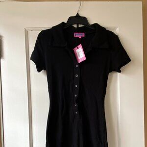 Black romper - Edikted - Size S